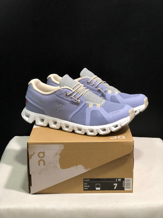 On Running Cloud 5 Light Purple Lightweight Running Shoes