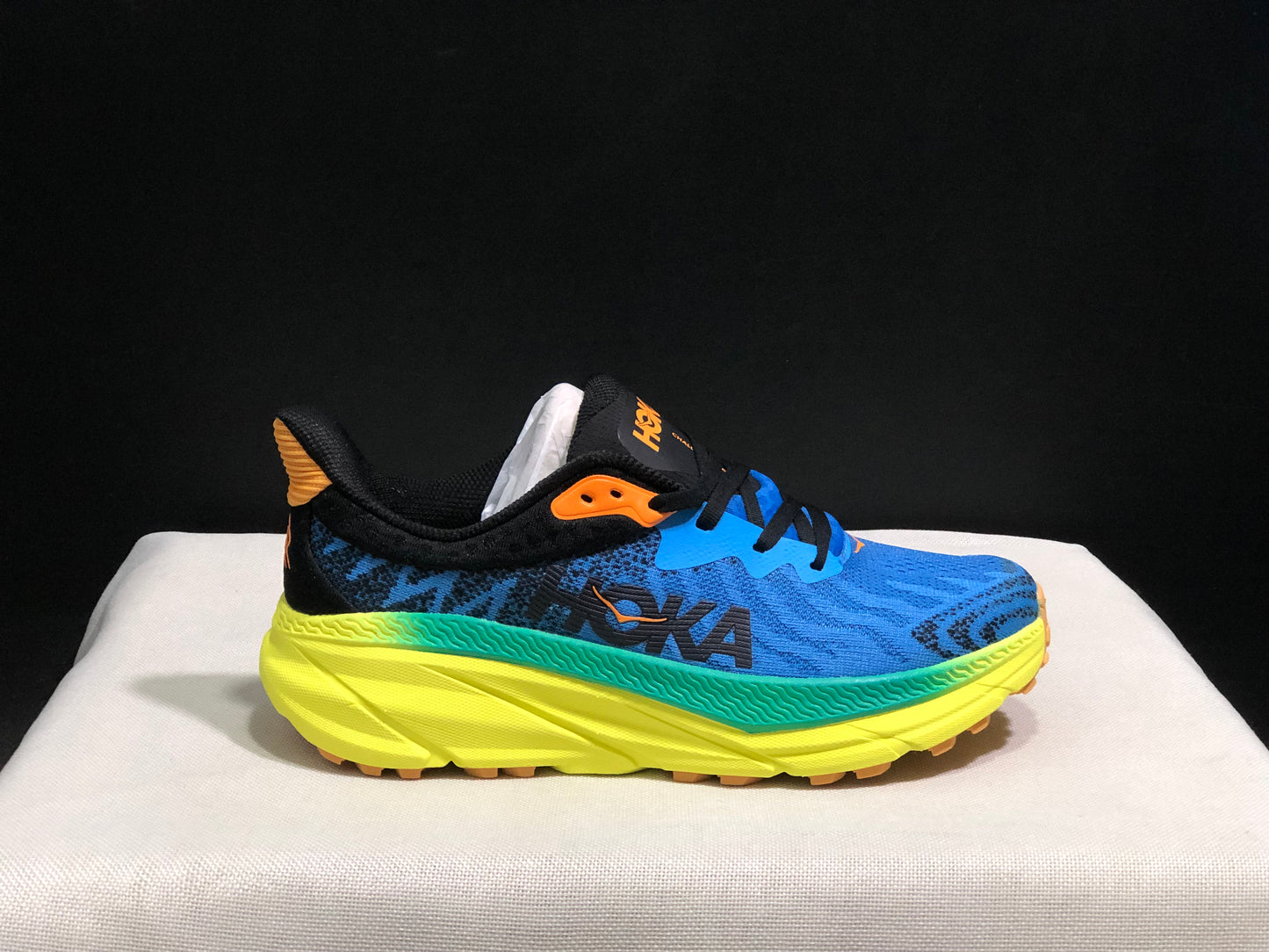 Hoka One One Challenger 7 Shock-absorbing Breathable Running Shoes Blue Sneakers