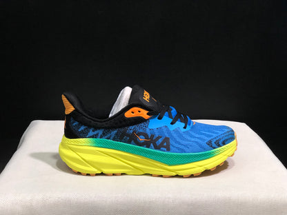 Hoka One One Challenger 7 Shock-absorbing Breathable Running Shoes Blue Sneakers