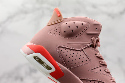 Nike Air Jordan 6 Retro Pink Red Sneakers