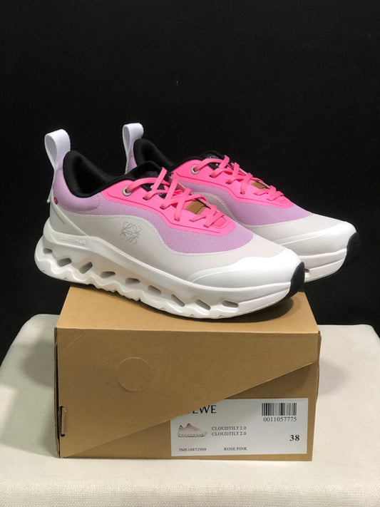 LOEWE x On Running Cloudtilt 2.0 Casual Sports Shoes Rose Pink