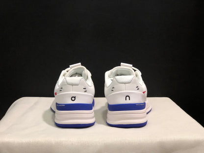 On Running The Roger Rro Durable And Breathable Tennis Shoes White/Sapphire Blue