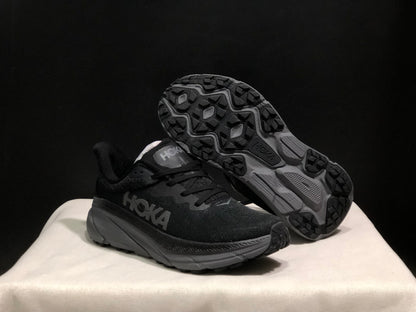 Hoka One One Challenger 7 Shock-absorbing Breathable Running Shoes Sneakers Black