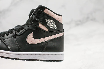 Nike Air Jordan 1 Retro High PRM Black Silt Red Sneakers