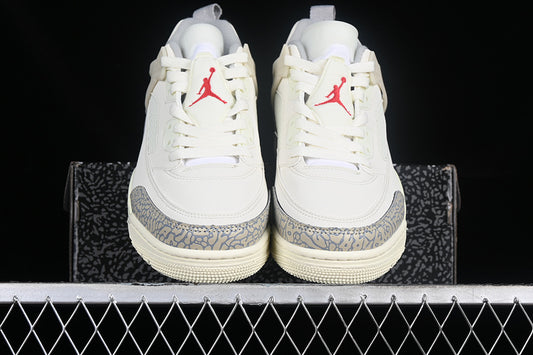 Nike Air Jordan Spizike Low Coconut Milk Sandstone Smoke Grey Sneakers