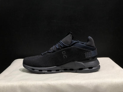On Running Cloudnova Lightweight Sports Casual Shoes Black/Eclipse