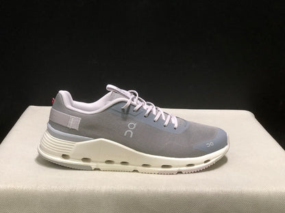 On Running Cloudnova Form 2 Fashionable Casual Running Shoes Fog Grey/Lavender