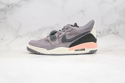 Nike Air Jordan Legacy 312 Low Grey Gunsmoke Coral Stardust Sneakers