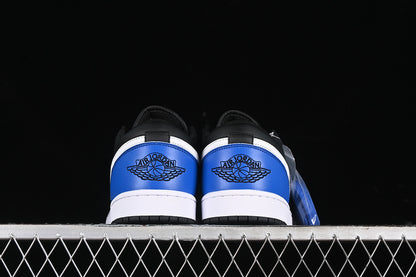 Nike Air Jordan 1 Low Black White Game Royal Sneakers