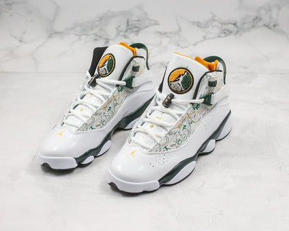Nike Air Jordan 6 Rings White Multiple Color Sneakers