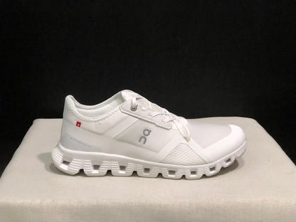 On Running Cloud X 3 AD Comfortable Wear-Resistant Training Shoes All White