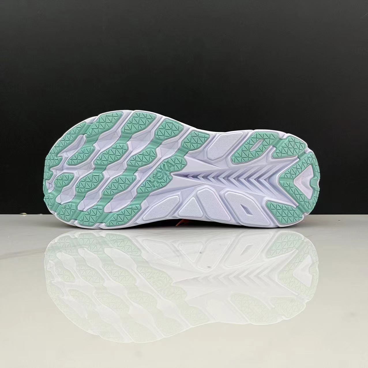Hoka One One Clifton 8 Women's Fashion Shoes Shock-absorbing Sneakers Light Orange