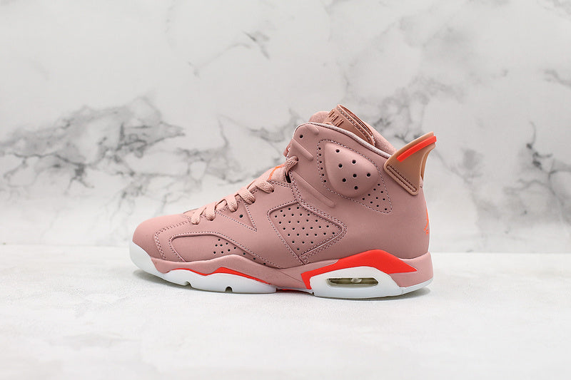Nike Air Jordan 6 Retro Pink Red Sneakers