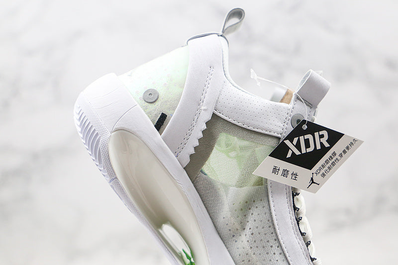 Nike Air Jordan 34 Low PF White Sneakers