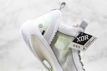 Nike Air Jordan 34 Low PF White Sneakers