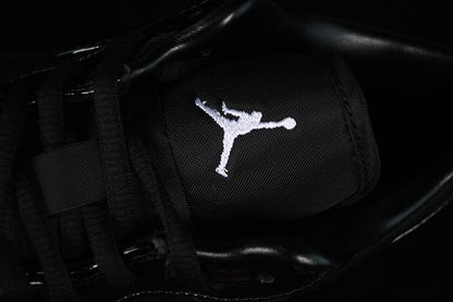 Nike Air Jordan 1 Low Metallic Silver Pure Black Sneakers