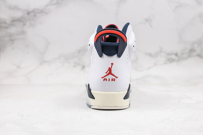 Nike Air Jordan 6 Retro Tinker 2018 White Gray Infrared Sneakers