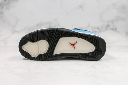 Nike Air Jordan 4 Retro Travis Scott Cactus Jack Blue Sneakers