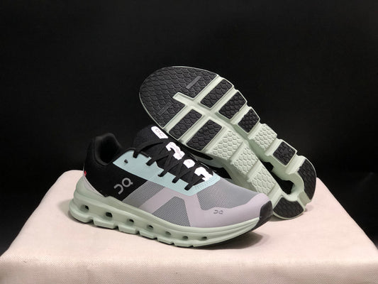 On Running Cloudrunner Anti-Slip Sports Running Shoes Alloy/Moss