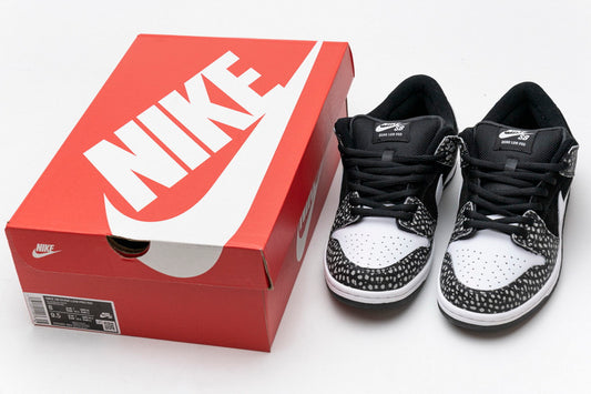 Nike SB Dunk Low Pro ISO Black White Sneakers