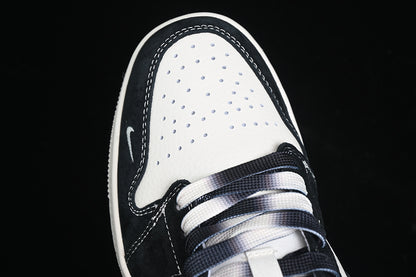 Nike Air Jordan 1 Low Supreme White Black Sneakers