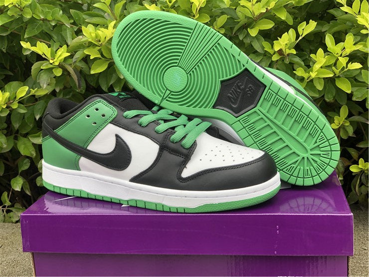 Nike Dunk Pro SB Low Classic Green White Black Sneakers