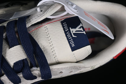 Nike Air Jordan 1 Low LV Travis Scott Fragment Design OG SP Navy Grey White Sneakers