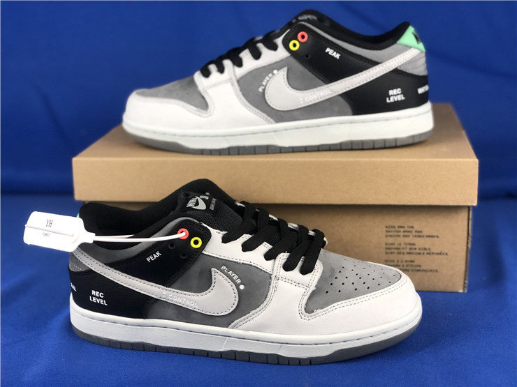 Nike SB Dunk Low Pro VX1000 Camcorder Clean Suede Multicolor Sneakers