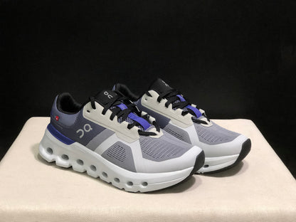 On Running Cloudrunner 2 Mesh Breathable Grey Running Shoes