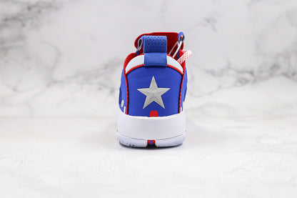 Nike Air Jordan 34 White Laser Navy Sneakers