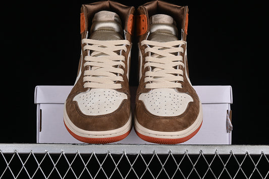 Nike Air Jordan 1 High Dusted Clay Burnt Sunrise Sneakers