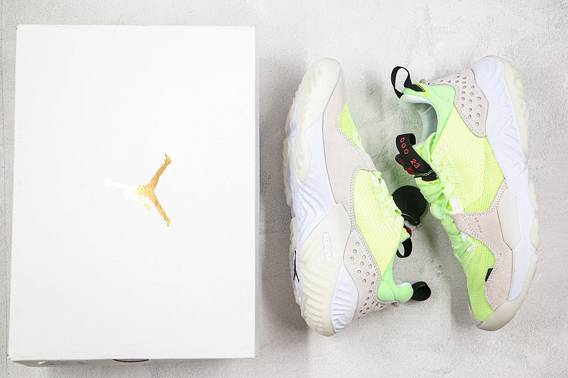 Nike Air Jordan Delta Fluorescent Green Jade Aura Sneakers