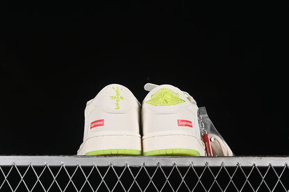 Nike Air Jordan 1 Low Travis Scott Fragment Design Supreme OG SP Off White Green Sneakers
