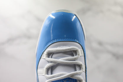 Nike Air Jordan 11 Retro Low White University Blue UNC Sneakers