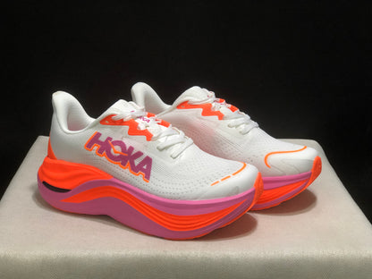Hoka One One Skyward X Women's Anti-slip Wear-resistant Running Shoes Sneakers White