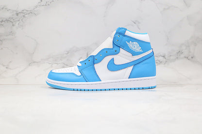 Nike Air Jordan 1 Retro High OG UNC 2015 Blue White Sneakers