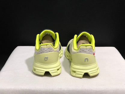 On Running Cloudstratus Shock-Absorbing And Breathable Running Shoes Yellow/Drak Grey