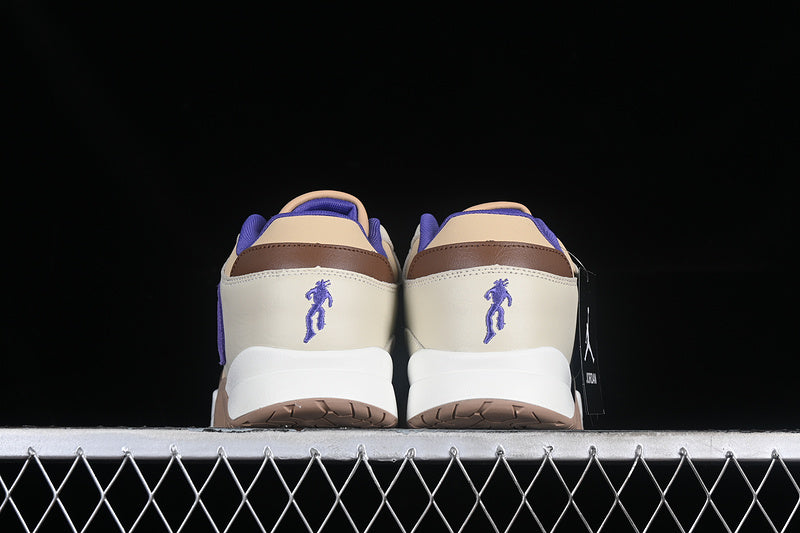 Travis Scott Nike Air Jordan Cut The Check Purple khaki Brown Sneakers