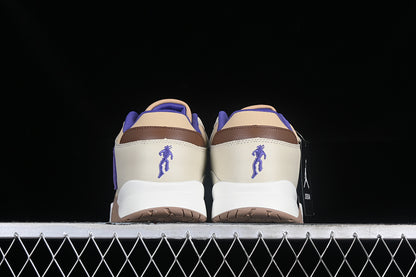 Travis Scott Nike Air Jordan Cut The Check Purple khaki Brown Sneakers