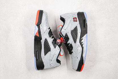 Nike Jordan 5 Retro Low Shoes Neymar 2016 Gray Sneakers