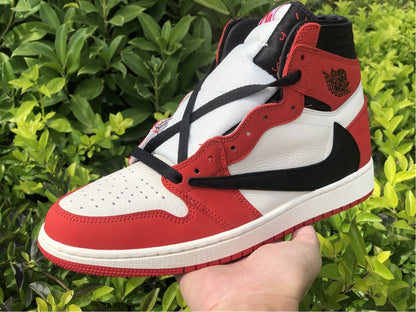 Nike Air Jordan 1 Retro High OG Travis Scott Red Sneakers