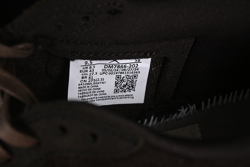 Nike Air Jordan 1 Low OG Travis Scott Dark Mocha Brown Sneakers