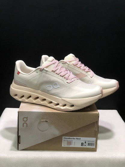 On Running Cloudsurfer Next Casual Running Shoes Moonlight/Powder