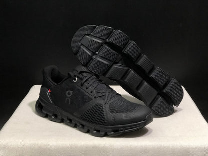 On Running Cloudflyer Shock-Absorbing Running Shoes All Black