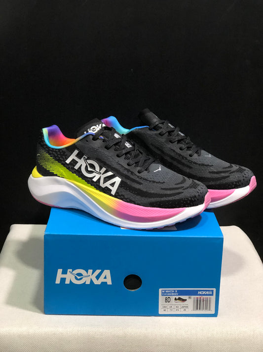 Hoka One One Mach X Low-top Running Shoes Sneakers Black