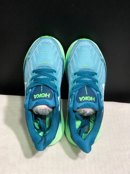 Hoka One One Challenger 7 Shock-absorbing Breathable Running Shoes Sneakers Turquoise