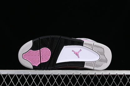 Nike Air Jordan 4 Retro Rose Red Neutral Grey Sneakers