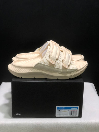 Wtaps x Hoka One One Ora Luxe Comfortable Sandals Light Pink