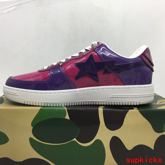A Bathing Ape Bape Sta Low Color Camo Combo Purple