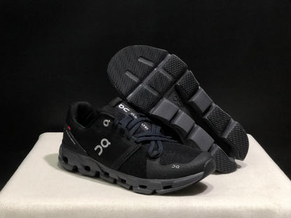 On Running Cloudflow 4 Black Shock-Absorbing And Wear-Resistant Running Shoes